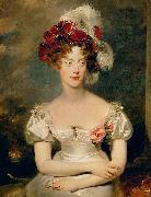 Thomas, Portrait of Princess Caroline Ferdinande of Bourbon